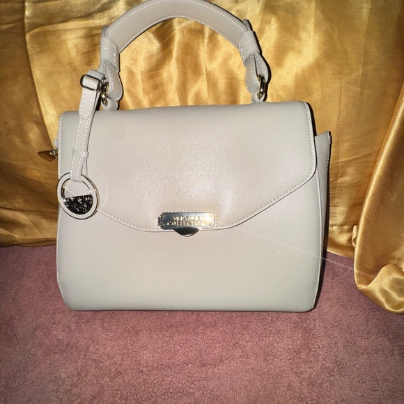 Authentic Versace collection Cream Satchel Bag - Picture 1 of 9